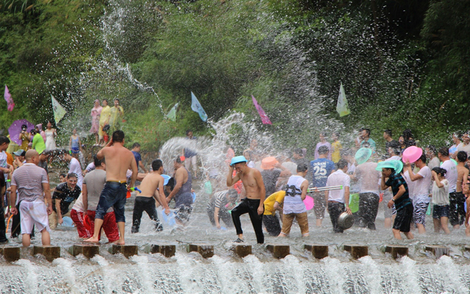 Songkran Water Festival in Thailand 